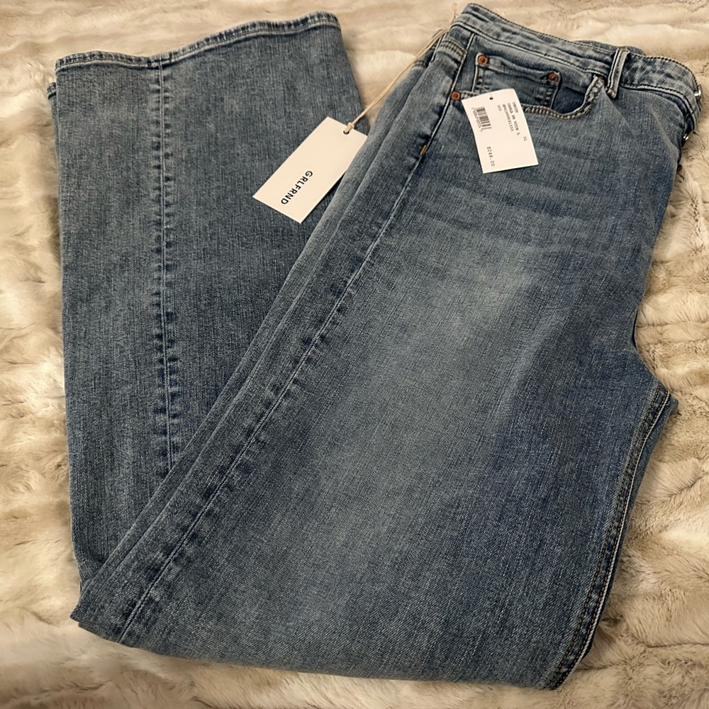 Grlfrnd Carla wide leg jeans